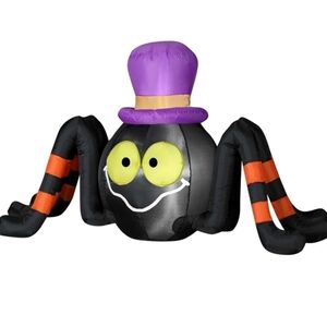 AIRBLOWN Spider LAWN INFLATABLE 4" Tall Halloween Spooky Season Yard